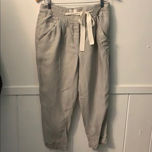 Aritzia linen pants